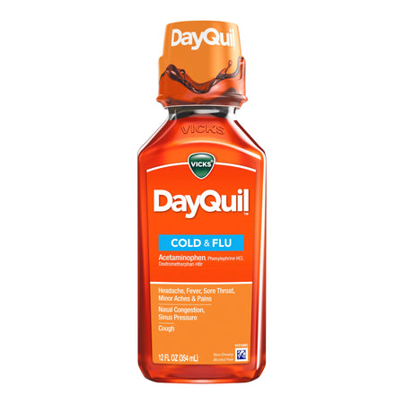 Procter & Gamble 37000055512 DayQuil Cold & Flu Liquid