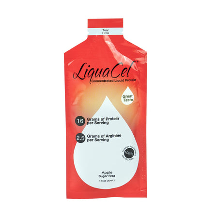 Global Health Products GH-89 LiquaCel Apple Concentrated Liquid Protein, Sugar Free, 1-ounce Packets