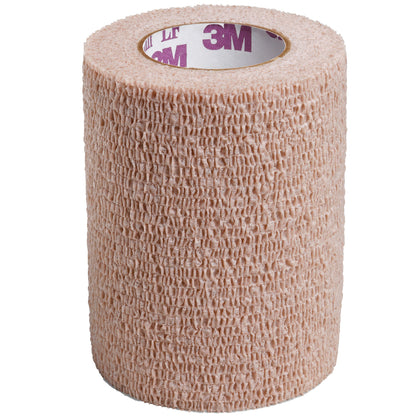 3M™ Coban™ LF Self-adherent Closure Cohesive Bandage, 3 Inch x 5 Yard, Tan