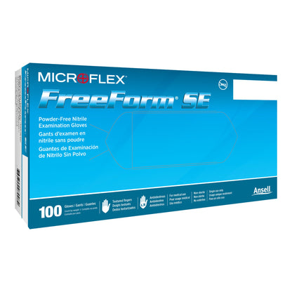 FreeForm® SE Nitrile Exam Glove, Extra Small, Blue