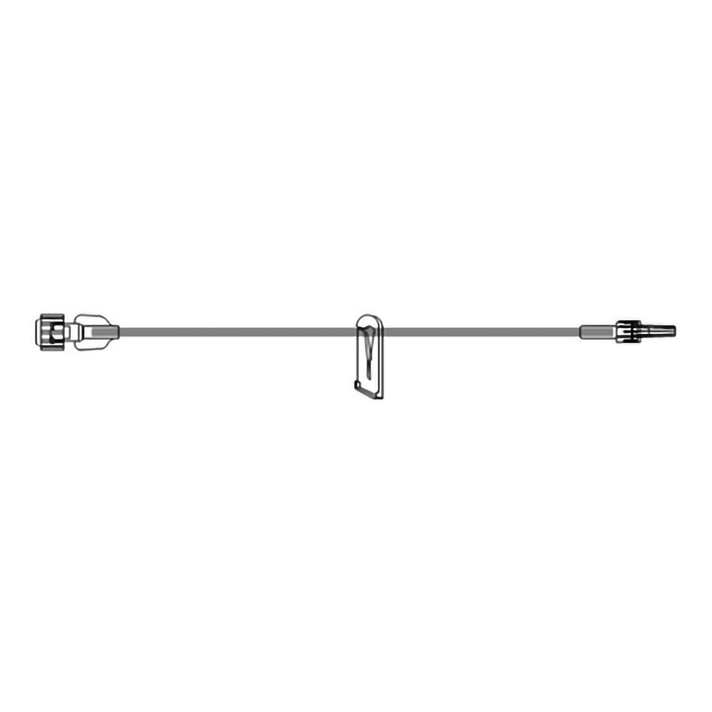 IV Extension Set McKesson Small Bore 36 Inch Tubing Without Filter Sterile