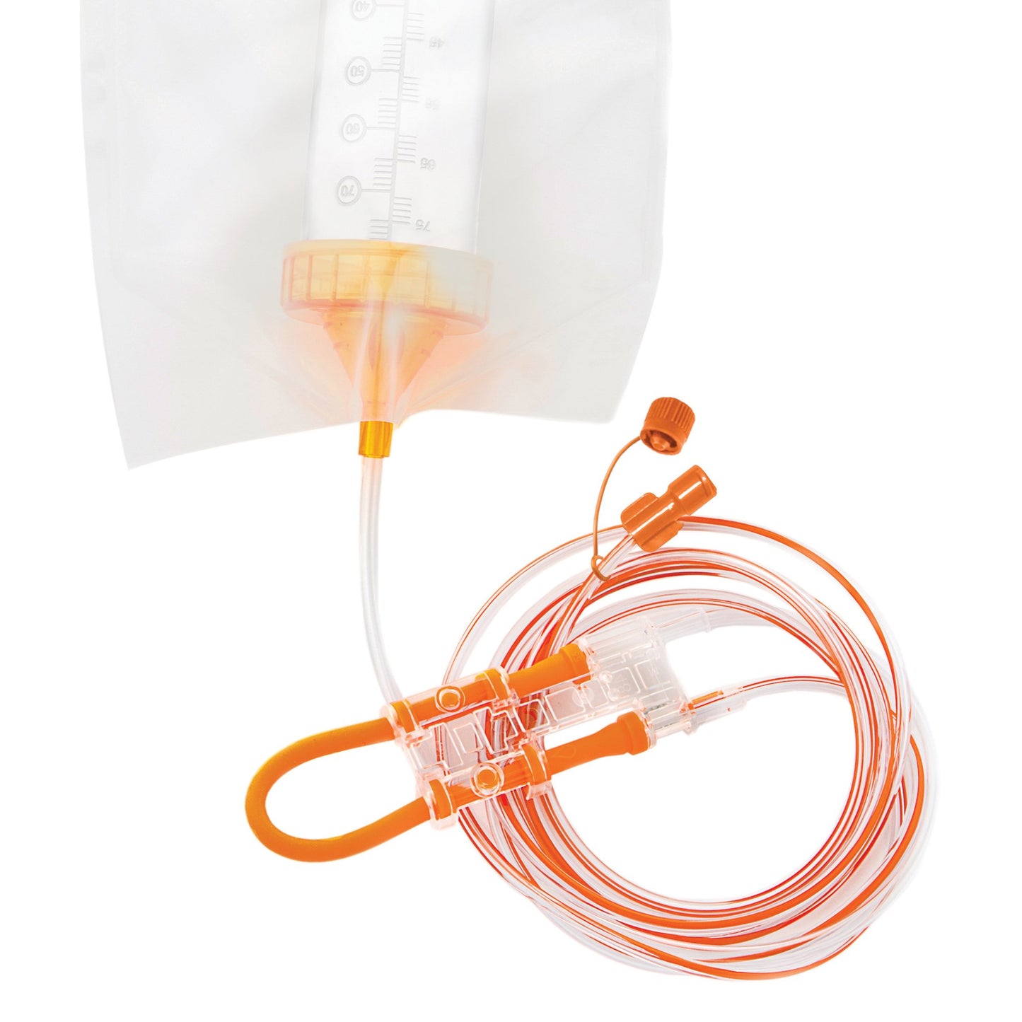 Screw Cap Set with ENFit® Connector Infinity® Orange®