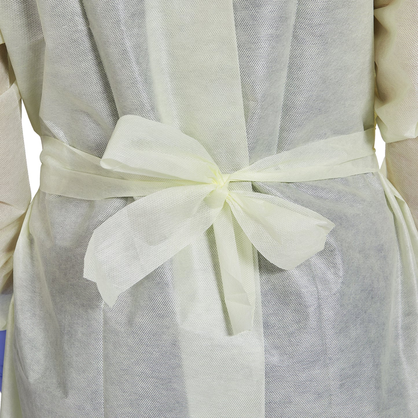 McKesson AAMI Level 2 Isolation Gown, Tape Tab Neck Style, One Size Fits Most