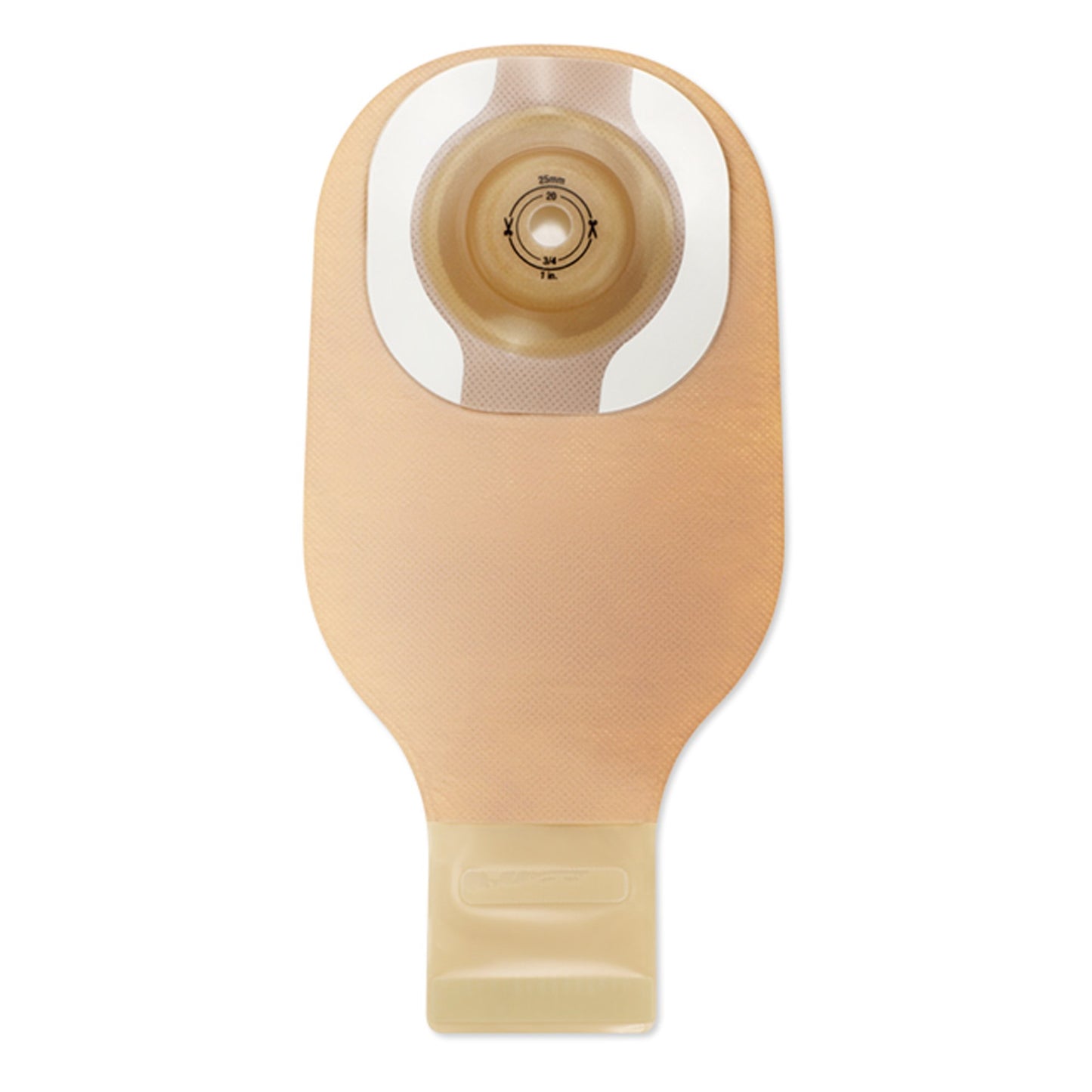 Premier™ One-Piece Ultra-Clear Ostomy Pouch, Cut to Fit Stomas up to 51 mm