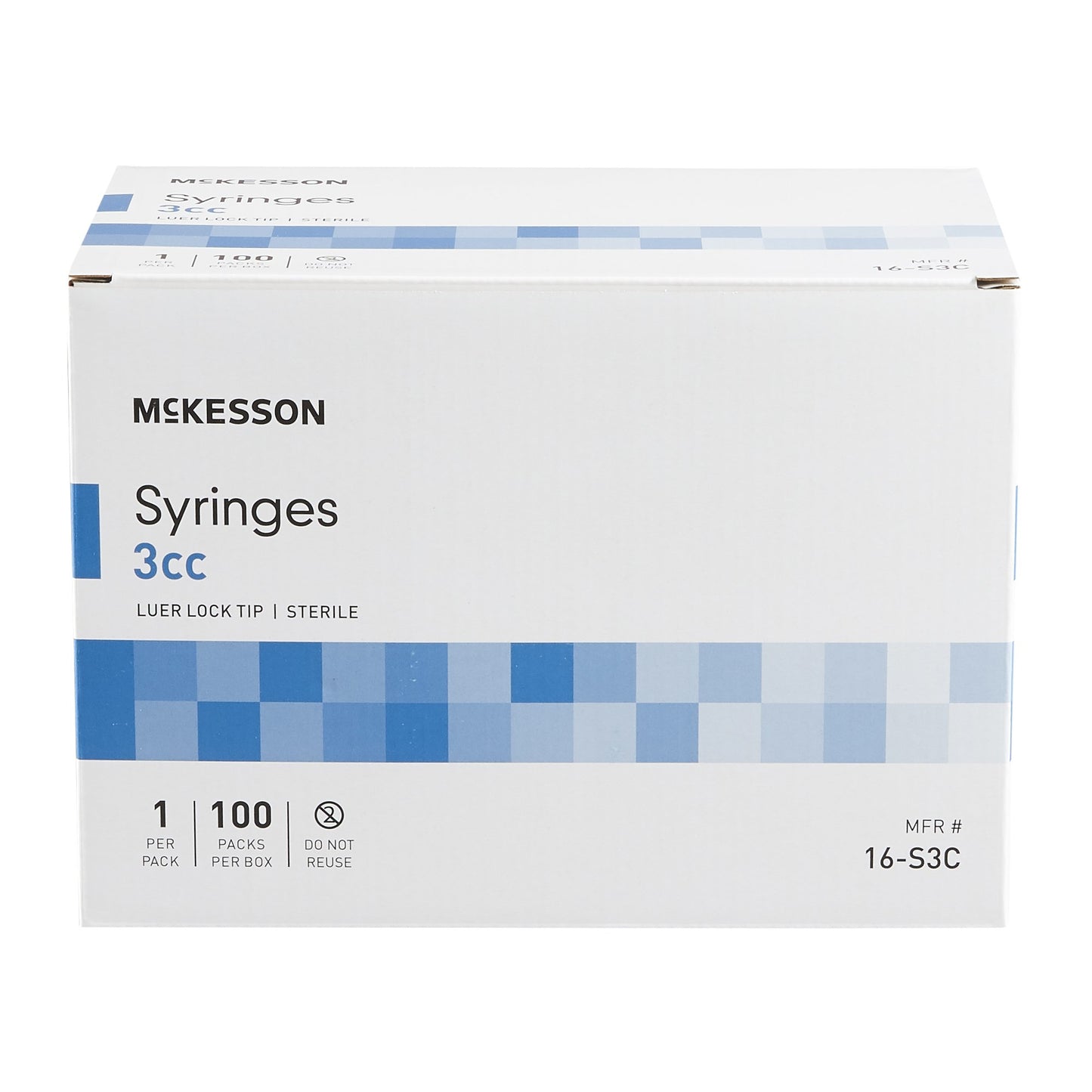 McKesson General Purpose Syringe, 3 mL
