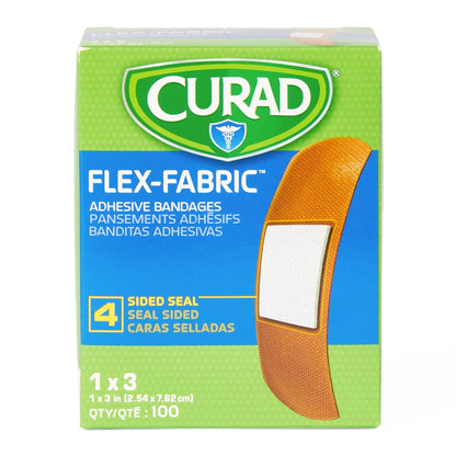 Comfort Cloth Tan Adhesive Strip, 1 x 3 Inch by Medline product image - view 3