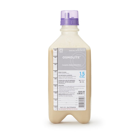 Abbott Nutrition 62699 Osmolite 1.5 Cal Tube Feeding Formula, 33.8-ounce bottle