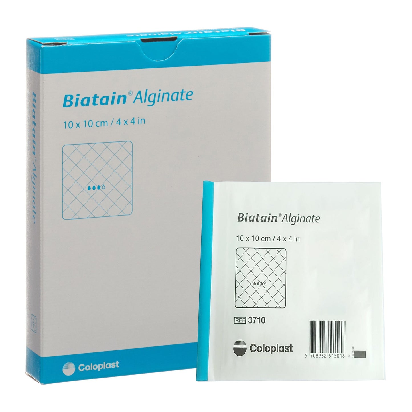 Coloplast Biatain® Calcium Alginate Dressing, 4 x 4 Inch