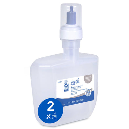 Scott® Foam Hand Sanitizer, 1.2-liter Automatic Cassette Refills