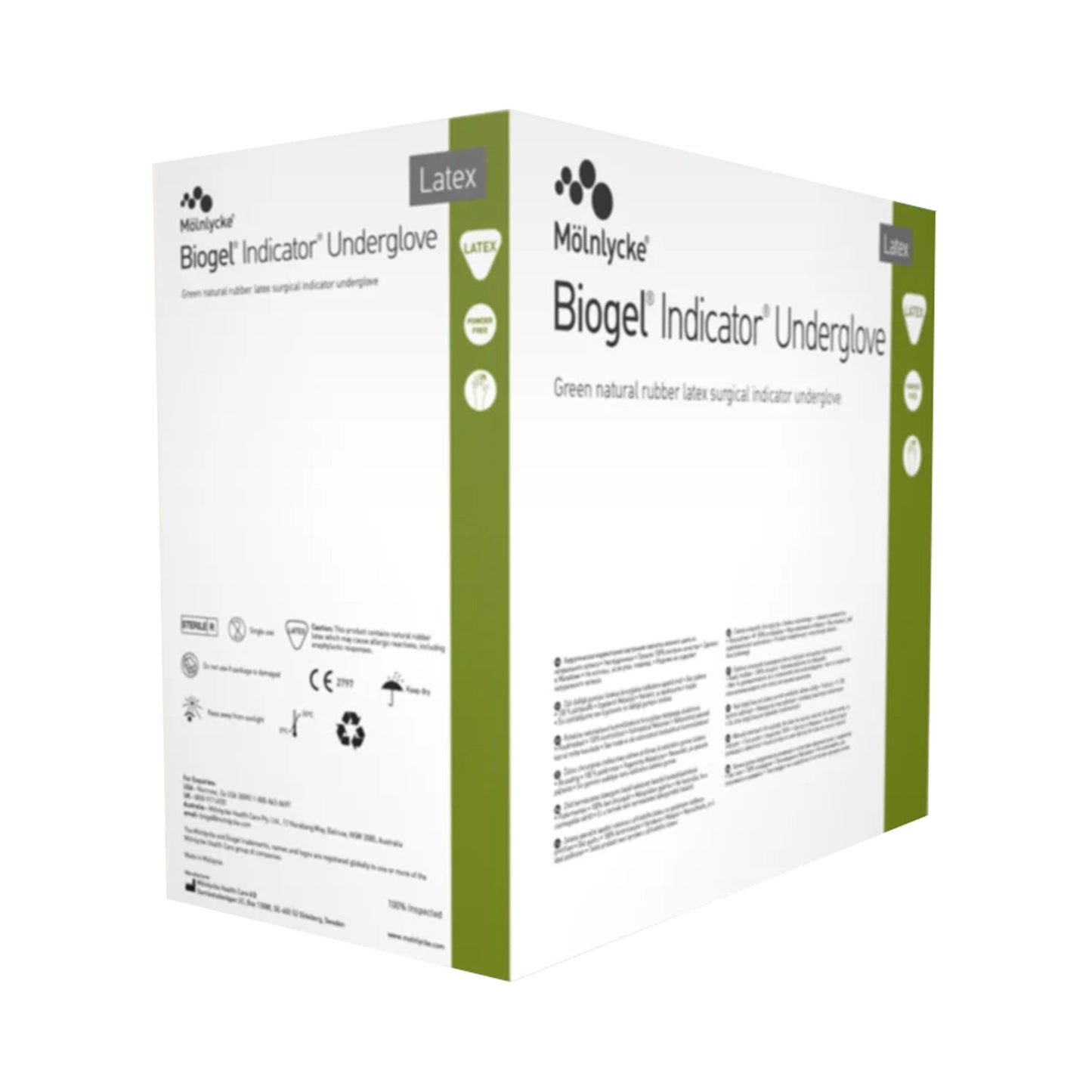 Biogel® Indicator™ Latex Surgical Underglove, Size 8.5, Green