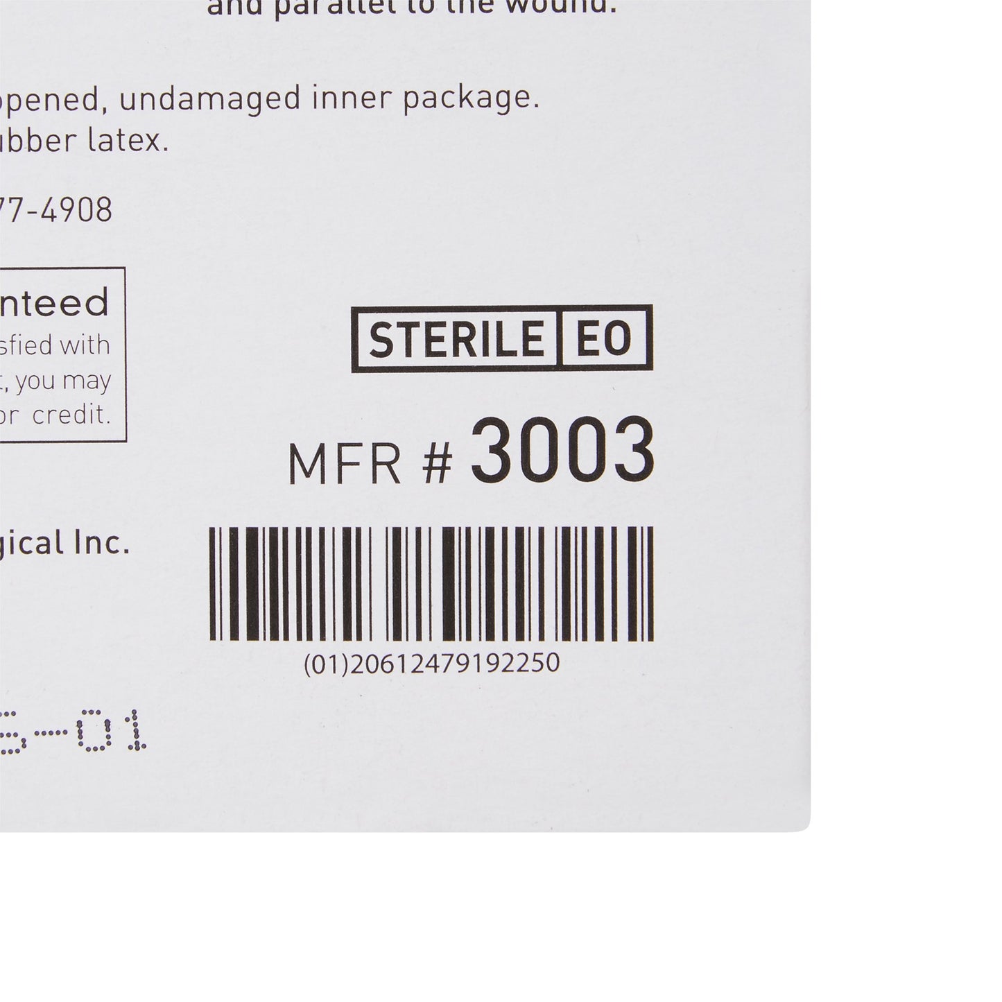 McKesson Non-Reinforced Skin Closure Strip, 1/4 x 4 in.