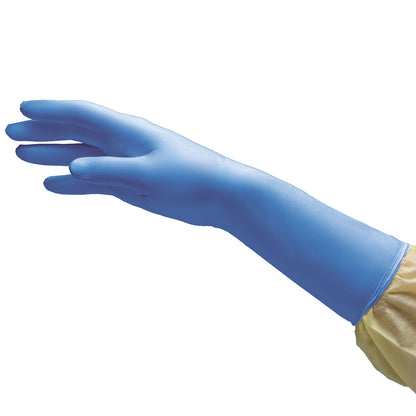 NitriDerm® EC Nitrile Extended Cuff Length Exam Glove, Small, Blue