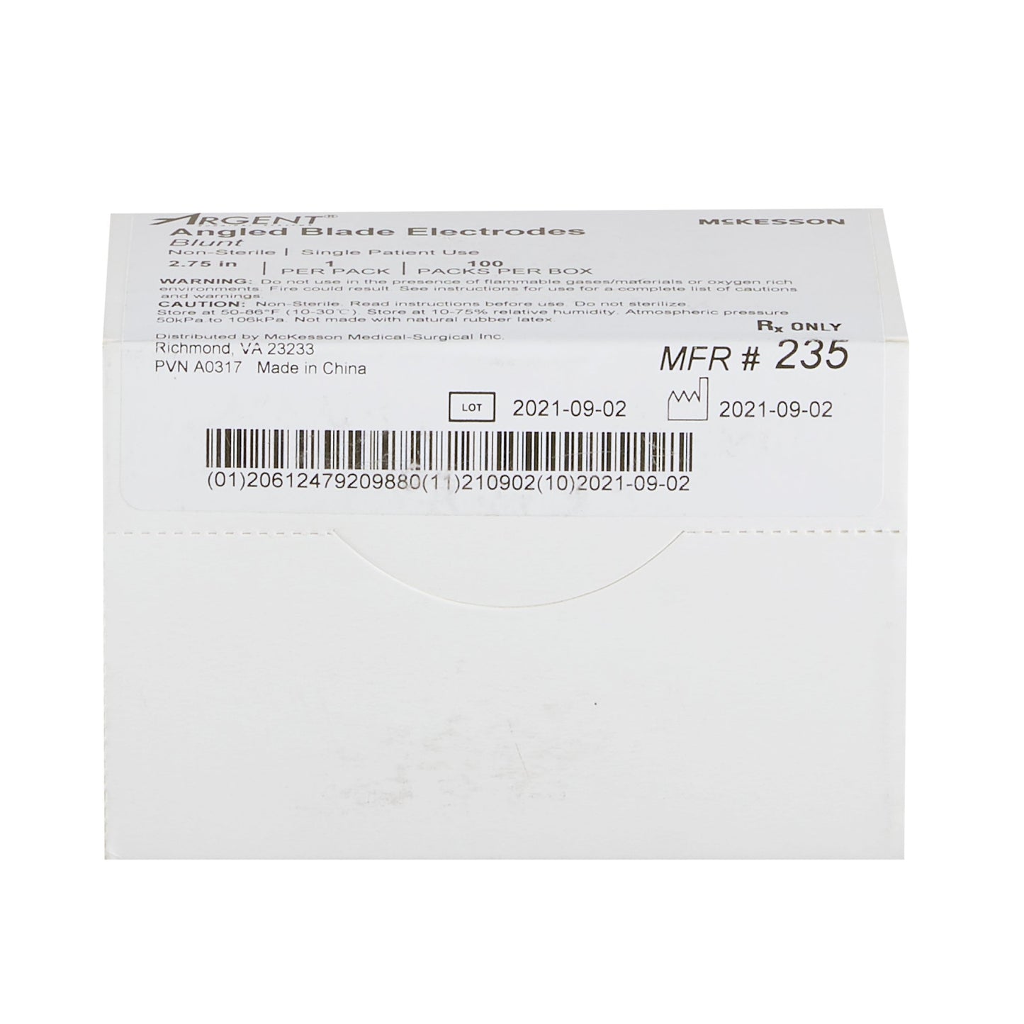 McKesson Argent™ Disposable Dermal Tip Electrode