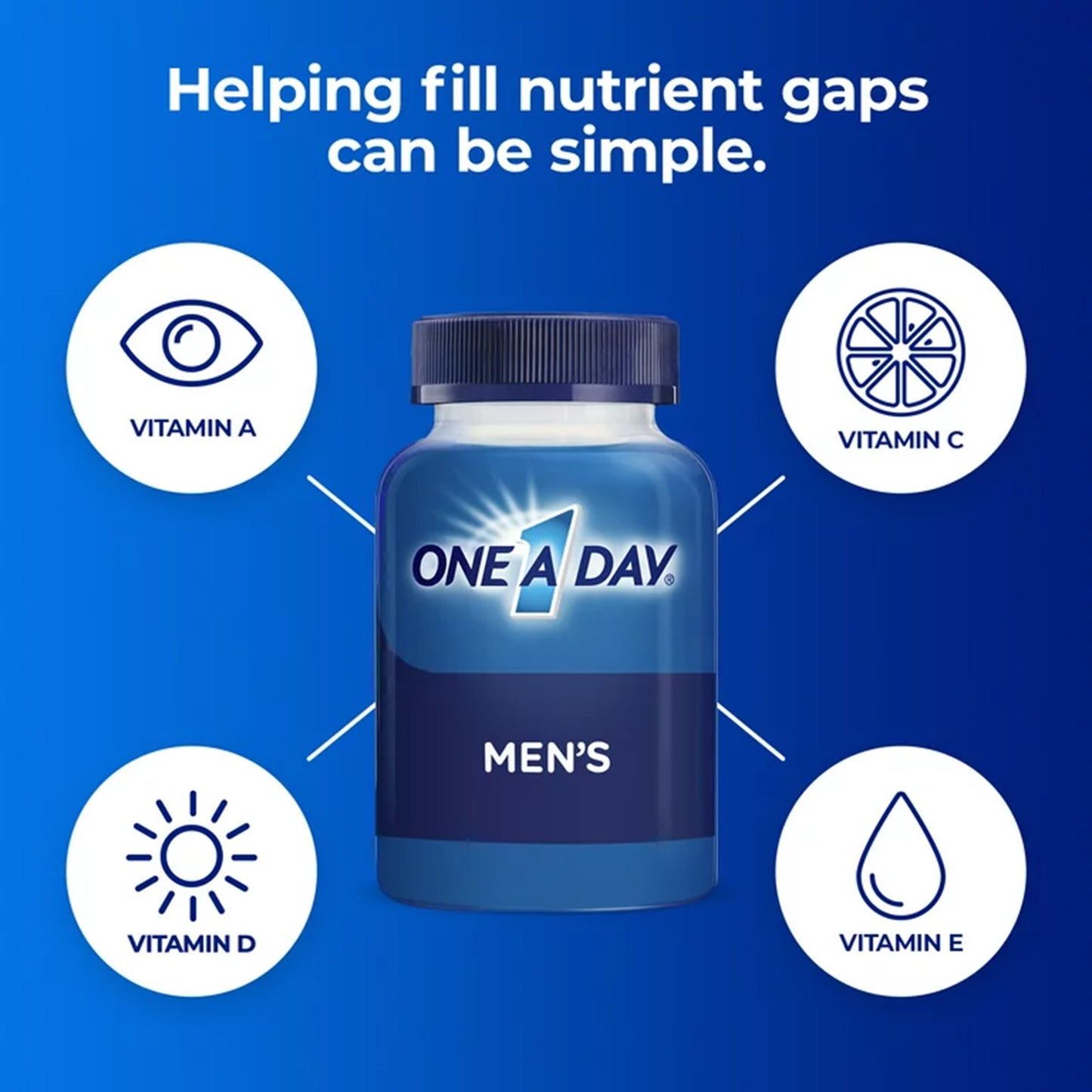 One A Day Men's Complete Multivitamin Tablets