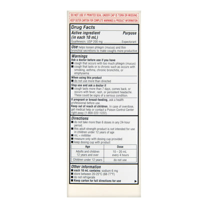 Thrive & Foster™ Guaifenesin Cold and Cough Relief