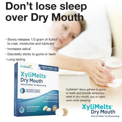 Mouth Moisturizer XyliMelts® 40 per Pack Melt