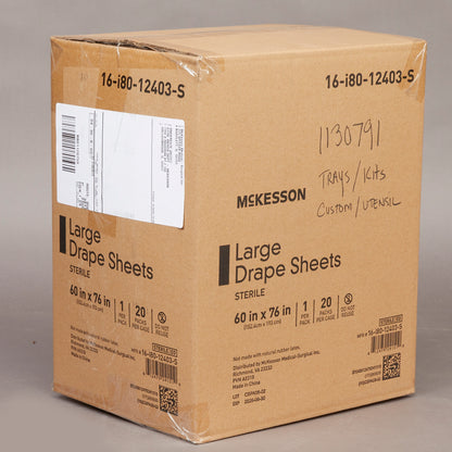 McKesson Sterile General Purpose Drape, 76 x 60 Inch