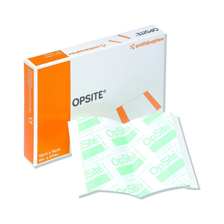 Smith & Nephew 4975 OpSite Transparent Film Dressing, 5½ x 4 Inch