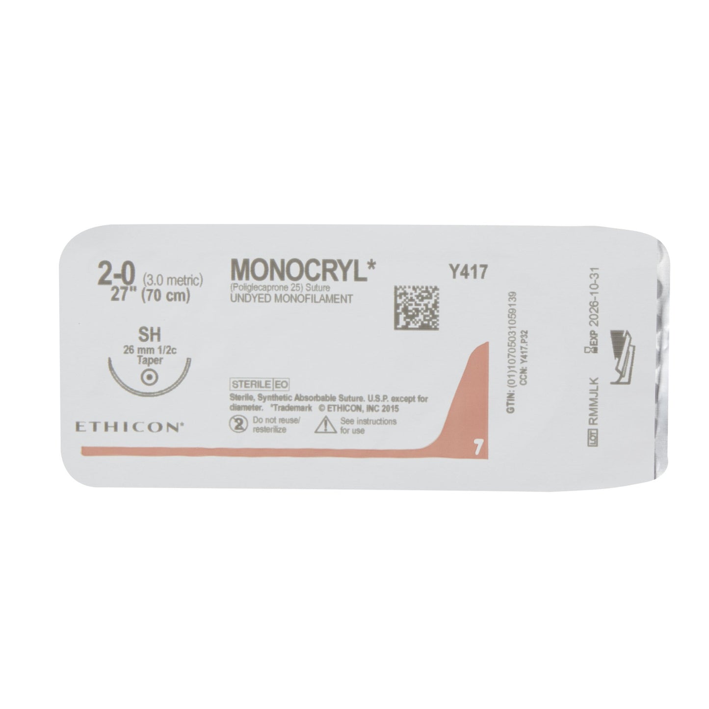 Monocryl™ Suture with Needle