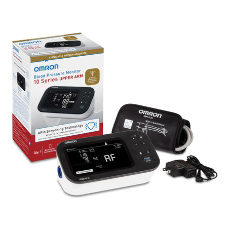 Emerson Healthcare BP7465 Digital Blood Pressure Monitor Omron 10 Series Adult Cuff Nylon Cuff 9 to 17 Inch