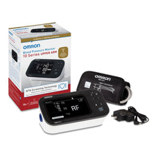 Digital Blood Pressure Monitor Omron 10 Series® Adult Cuff Nylon Cuff 9 to 17 Inch Desk Model