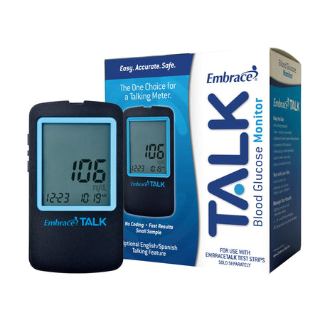 Omnis Health APX03AB0300 Embrace No Code Talking Meter