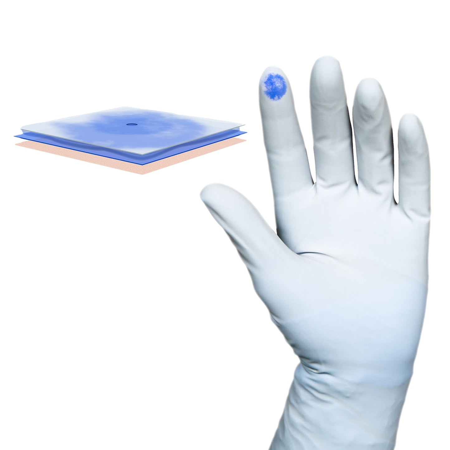 Biogel 48565 PI Micro Polyisoprene Surgical Glove, Size 6.5, Straw, Chemo Approved Molnlycke 48565