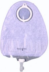 Coloplast 14225 Assura Original Opaque Urostomy Pouch, Red Match