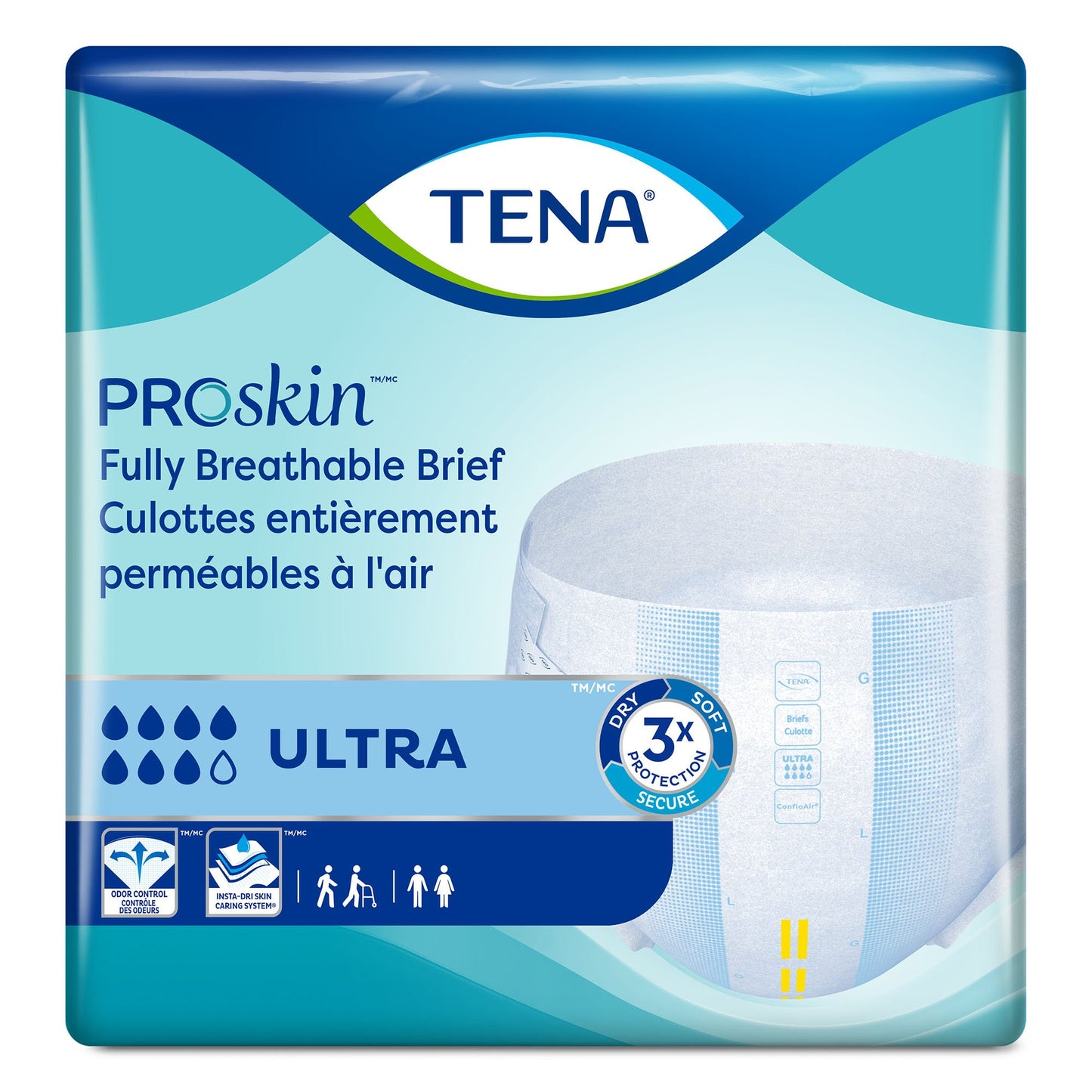 Tena® ProSkin™ Ultra Incontinence Brief, Large