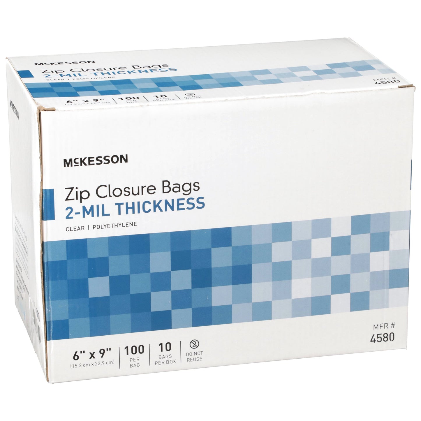 McKesson Zip Closure Bag, 6 x 9 Inches