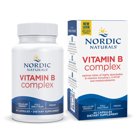 Nordic Naturals Inc 1531 Naturals Vitamin B Complex Dietary Supplement