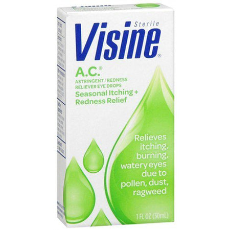 J & J Sales 74300000401 Visine AC Tetrahydrozoline Eye Drops