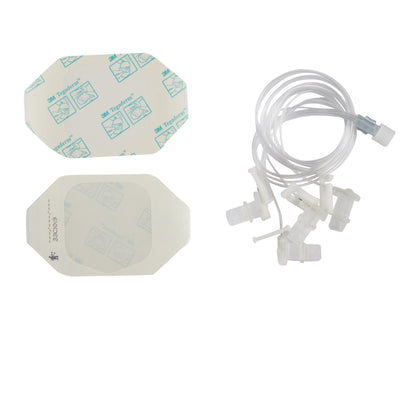 Sub-Q Infusion Set HIgH-Flo™4 24 Gauge X 4 9 mm 24 Inch Tubing Without Port