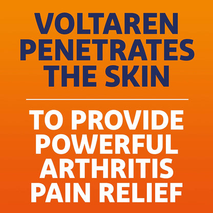 Voltaren Diclofenac Sodium Topical Pain Relief, 50-gram tube