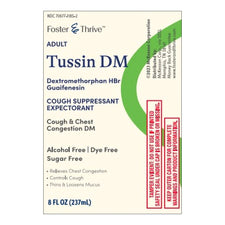 Foster & Thrive™ Adult Tussin DM Max Liquid, Sugar Free