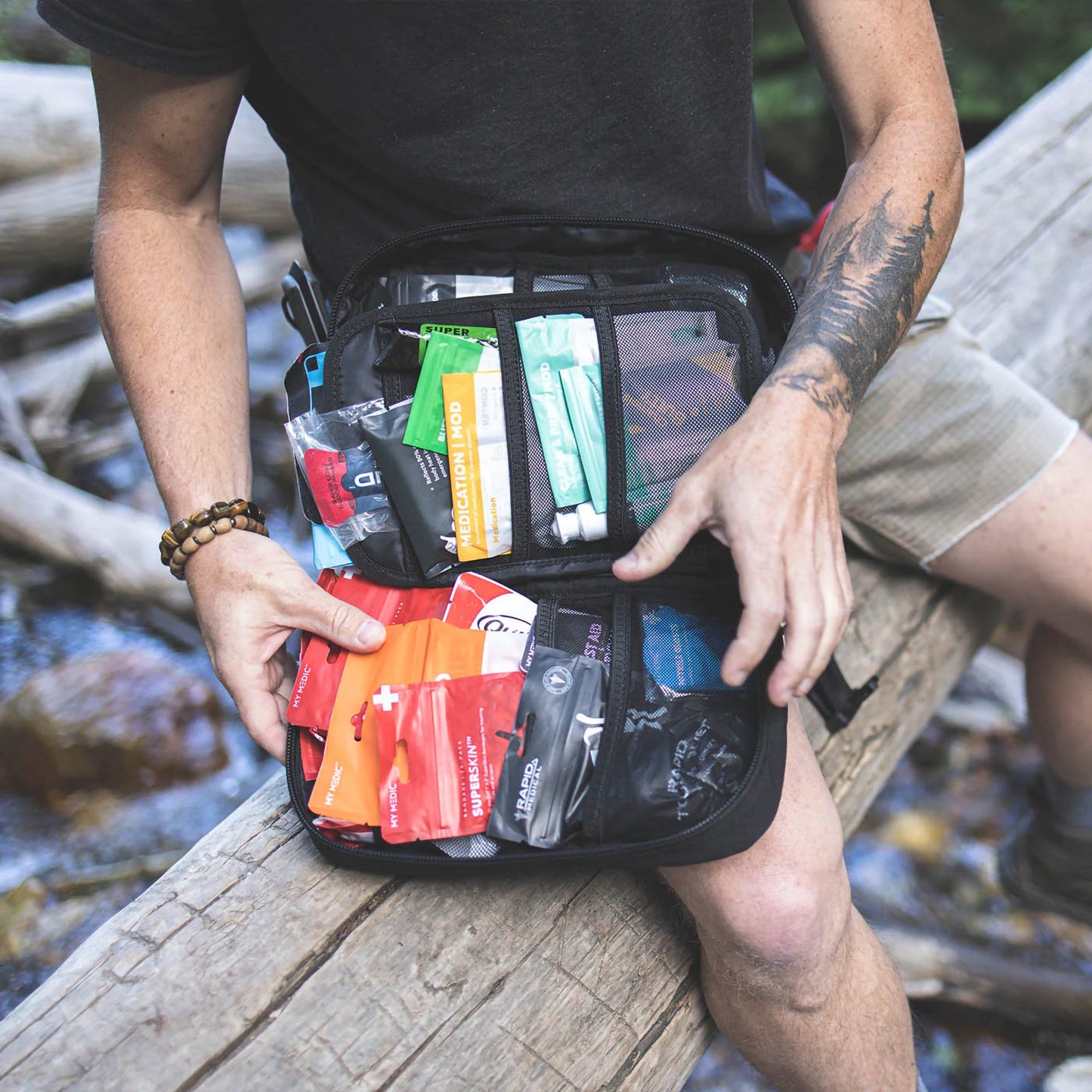 First Aid Kit My Medic™ MYFAK Pro Gray Nylon Bag