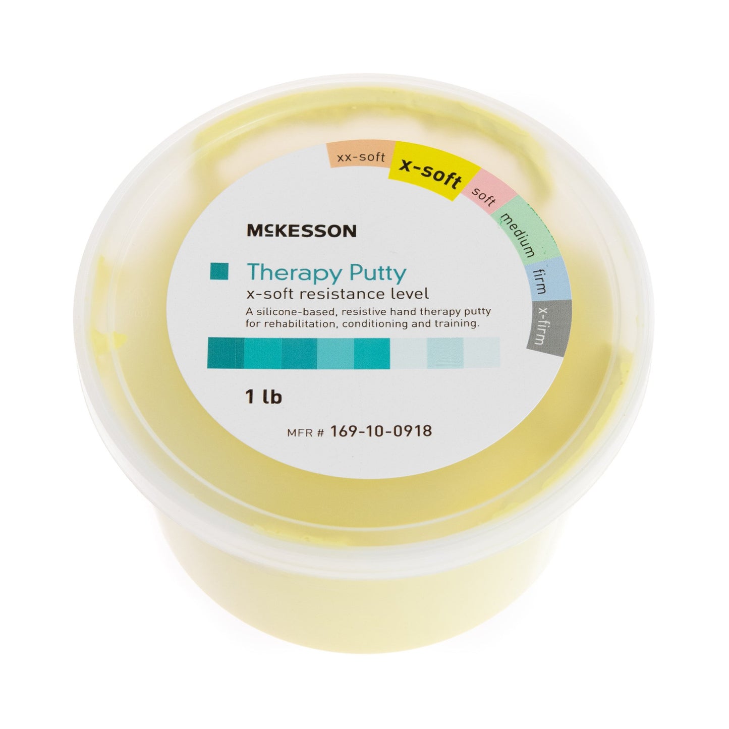 McKesson Therapy Putty, Yellow, Extra Soft, 1 lb.