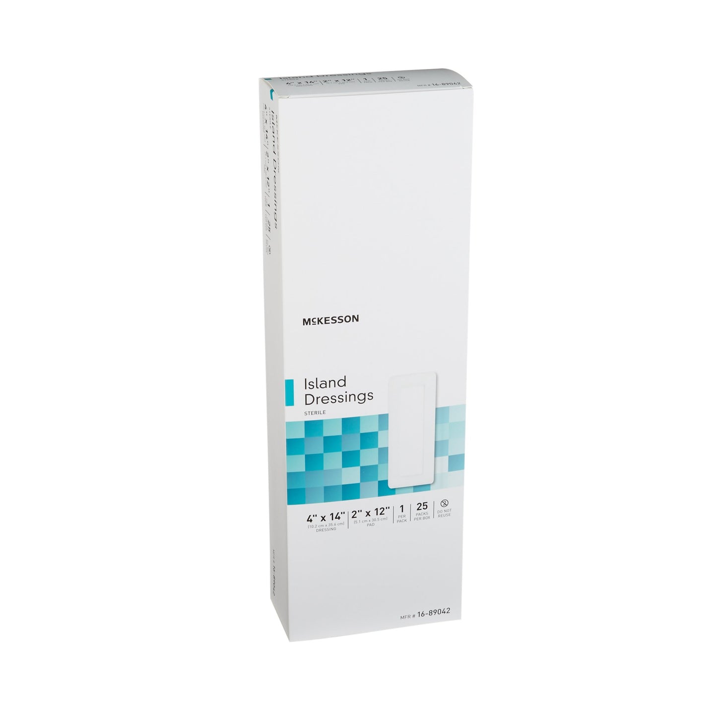 McKesson White Adhesive Dressing, 4 x 14 Inch