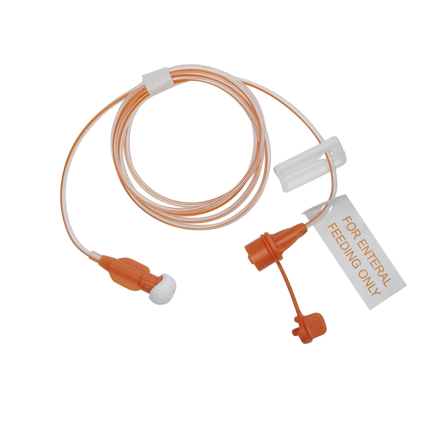 Large Bore ENFit Extension Set NeoConnect Orange, Sterile, PVC Tubing