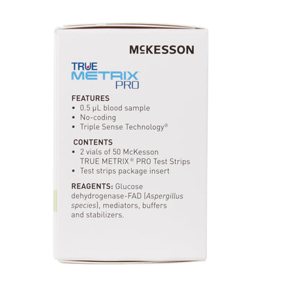 McKesson True Metrix Pro Test Strips for Blood Glucose