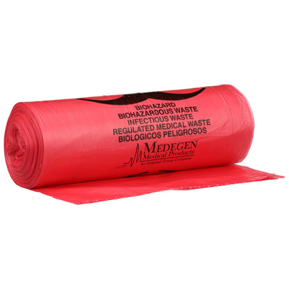 SAF-T-SEAL® Infectious Waste Bag, 30-33 ga;