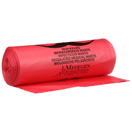 SAF-T-SEAL® Infectious Waste Bag, 30-33 ga;