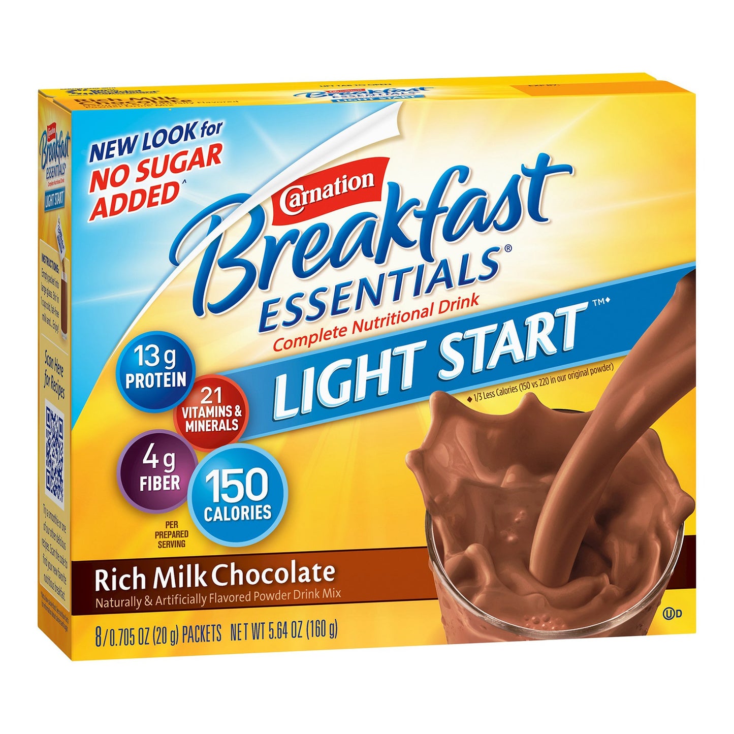 Carnation Breakfast Essentials® Light Start™ Chocolate Nutritional Drink