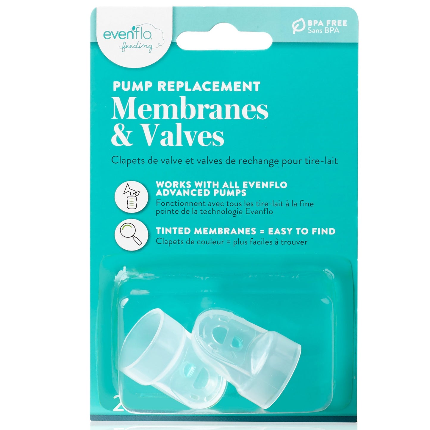 Evenflo® Breast Pump Replacement Membrane and Valve