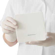 Foam Dressing Biatain® Silicone Non-Border 4 X 4 Inch Without Border Film Backing Silicone Face Square Sterile