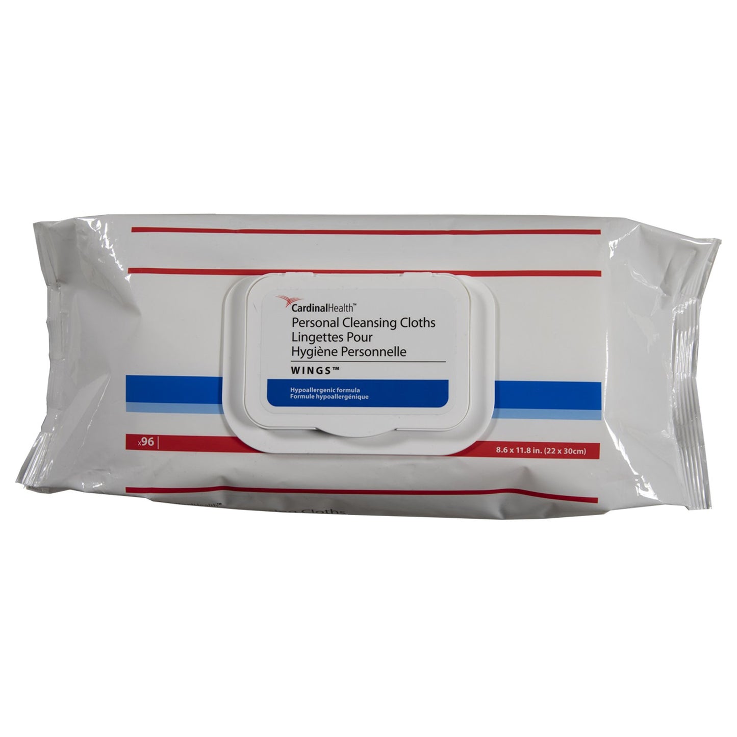 Cardinal 5399S Health™ Wings™ Personal Cleansing Cloths, Soft Pack, 96 ct.