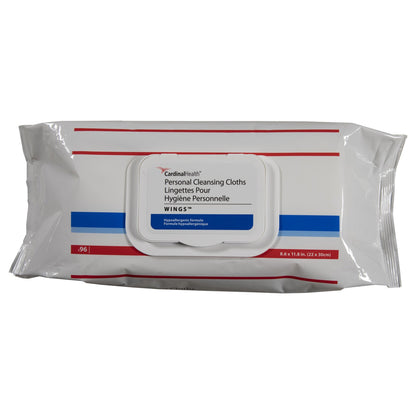 Cardinal 5399S Health™ Wings™ Personal Cleansing Cloths, Soft Pack, 96 ct.