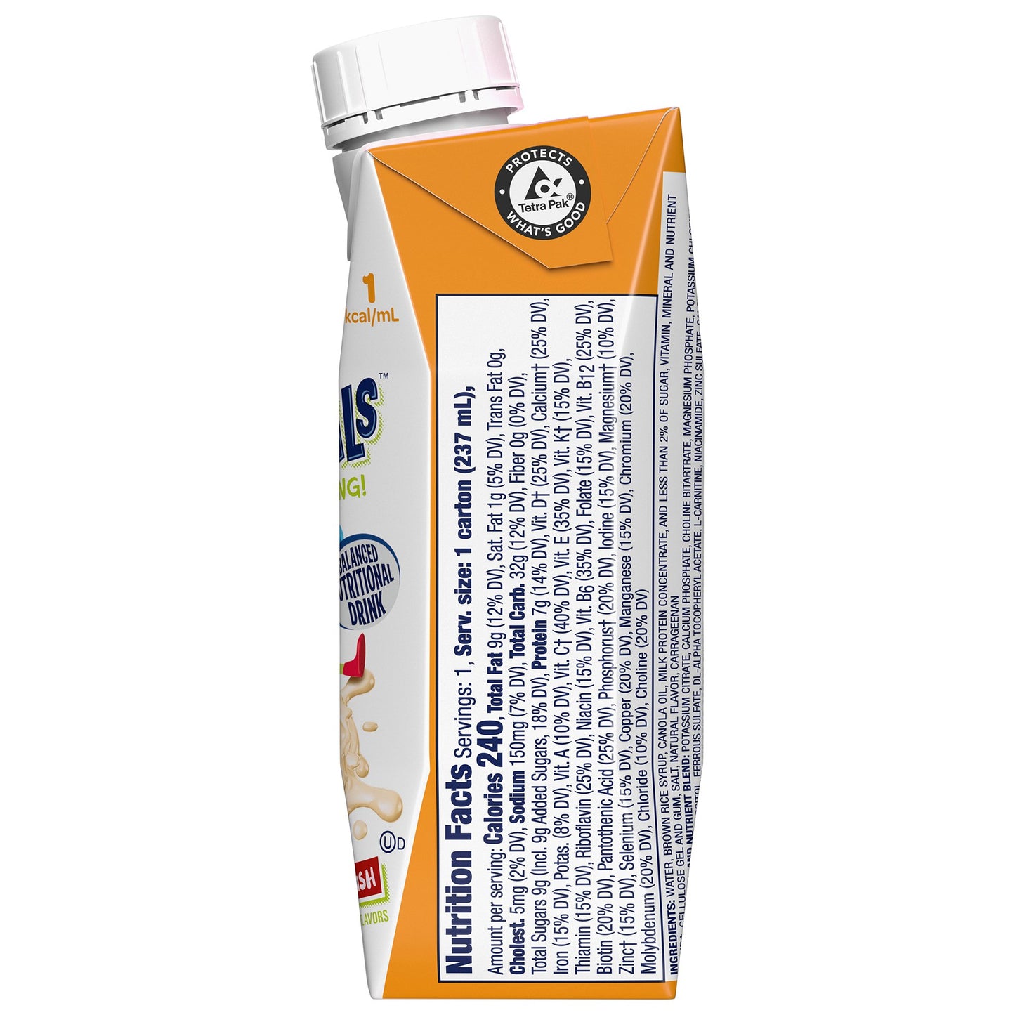 Boost® Kid Essentials™ Balanced Nutritional Drink, Strawberry, 8-ounce carton