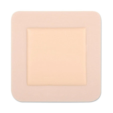 Medline MSC1044 Optifoam Adhesive with Border Foam Dressing, 4 x 4 Inch