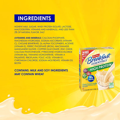 Carnation Breakfast Essentials® High Protein Vanilla Nutritional Drink